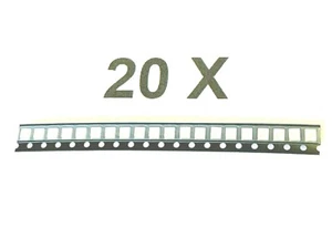 Rot grün LED, SMD, PLCC4,30mA,2,6V, 630/570nm,DIALIGHT, 597-7701-202F, 20 Stück - Bild 1 von 7