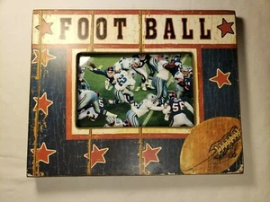 EMMITT SMITH COWBOYS VS. GIANTS IN CLASSIC PATRIOTIC FOOTBALL FRAME FRAMED 10X8 - Picture 1 of 6