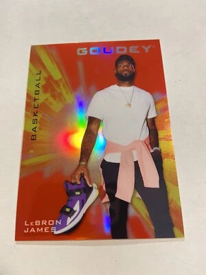 Goudey Platinum 2021 Lebron James #G50 Red Prizm Lakers Sp Foto 1 de 2
