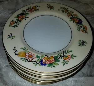 12 ENGLAND COALPORT A.D. 1750 COREA Dinner Plates 6610./R China - Picture 1 of 3