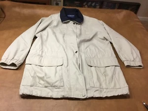 LONDON FOG Limited Edition Lightweight Tan Beige Coat Jacket SIZE M - Picture 1 of 6