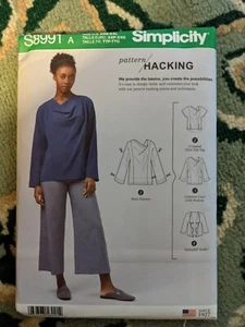 NEW SIMPLICITY SEWING PATTERN S8991 MISSES JACKET & TOP Sz. XXS-XXL UNCUT - Photo 1/2