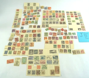 VTG LOT (199) 1910s-30s Foreign European Country Stamps Used Few Hinged E111 - Picture 1 of 10