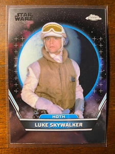 2024 Topps Chrome Star Wars Hyperspace Luke Skywalker #83 Hoth - Foto 1 di 2