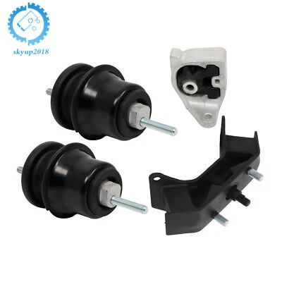 4x Engine & Trans Mount  For Subaru Legacy Outback 2010 2011 2012 2.5L Auto - Image 1 of 4