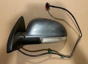 2009-2014 Vw Jetta SportWagen LEFT Front Door Side Mirror JSW Sport Wagon Grey - Picture 1 of 3