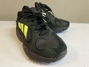 Adidas Yung-1 Trail Solar Yellow Size 4 Mens 6 Womens - Picture 1 of 10