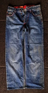 Ferrari Jeans Italy Blue Denim New with Tags 70's - Picture 1 of 6