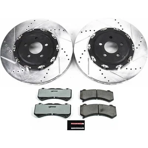 Z26 Street Performance Ceramic Brake Pad and Drilled/Slotted Rotor Kit Front - F - Picture 1 of 14