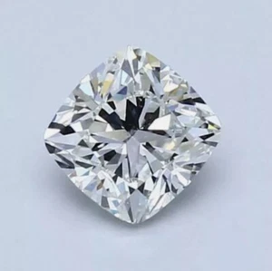 Loose CVD Diamond 1 pc Cushion Lab Grown IF Clarity 5 x 5 mm D Color Certified - Picture 1 of 8