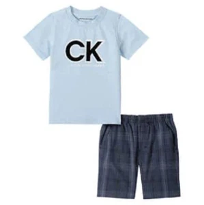 Calvin Klein Kids' 2-piece Outfit Set Blue Boys Size 5 - Picture 1 of 3