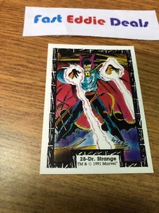 COMIC IMAGES 1991 THE INCREDIBLE HULK TRADING CARD 28 DR. STRANGE MARVEL NICE! - Picture 1 of 2