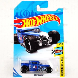 2018 Hot Wheels BONE SHAKER #3 blau - Legends of Speed - HW 1:64 Mattel FJX05 - Bild 1 von 2