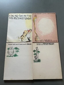 Vintage 60er Jahre Vagabond Creations Notizblöcke Lot (4) 2392, 2351, 2347, 2354 - Bild 1 von 3