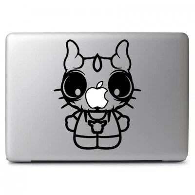 Apple Macbook Air Pro 13 15 Laptop Fun Cute Cool Sticker Transfer Decal Design - Image 1 of 2