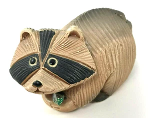 Mapache Artesania Rinconda (AR) 4" L Estatuilla Cerámica De Colección #60 Uruguay - Imagen 1 de 6