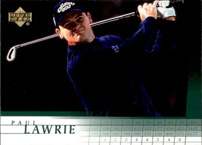 Paul Lawrie 2001 Upper Deck Golf Rookie Card #41 - Image 1 of 1
