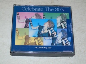 CELEBRATE THE 80'S - 2000 Dutch 28-track CD Album - Imagen 1 de 3