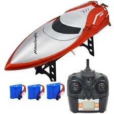 TKKJ Blomiky H106 2.4GHz Racing Red RC Boat for River Lake or Pool-High Speed...