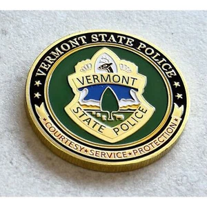 Vermont State Police Challenge Coin - Bild 1 von 2