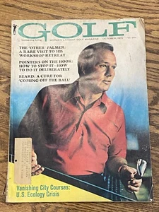 Young Arnold Palmer On The Cover: Golf Magazine October 1970: Nicklaus In Ad . - Picture 1 of 5