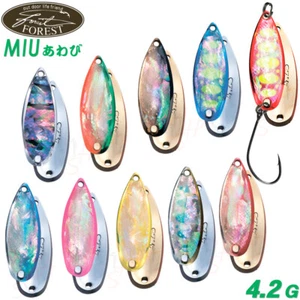 Forest Miu Awabi 4.2 g 31 mm cuchara trucha varios colores - Imagen 1 de 11