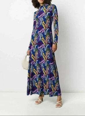 Maxi Vestido Missoni Color Monograma Patrón Talla M Foto 1 de 4