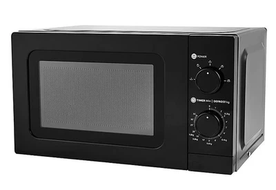 George Home GMM001B-22 700W Microwave Oven Freestanding 17L Black - Image 1 of 3