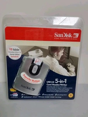 SanDisk Image Mate 5 In 1 USB 2.0 Card Reader Starter Edition (B1) - Image 1 of 4