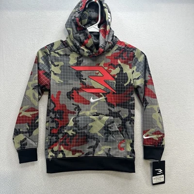 Dangeruss Camo Pullover Hoodie Youth 5 Small NWT Nike 3Brand NWT - Image 1 of 4