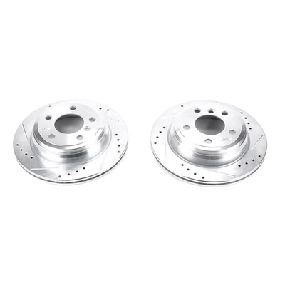Power Stop EBR1442XPR Drilled / Slotted Brake Rotor for Rear BMW 320i xDrive Foto 1 de 3