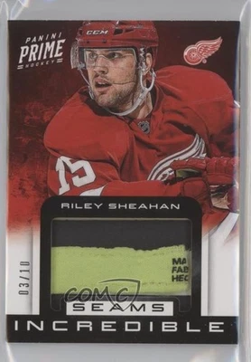 2012-13 Panini Prime Seams Incredible /10 Riley Sheahan #67 Rookie RC - Image 1 of 2
