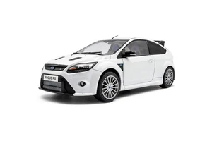 SOLIDO S1813102 FORD FOCUS RS MK2 PACK RS PLUS FROZEN WHITE 2009 1/18 - Picture 1 of 2