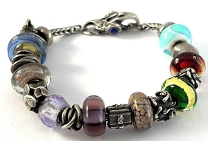 Authentische Trollbeads 16 Stück Sterlingsilber 0,925 Armband Koala Charm LAA - Bild 1 von 8