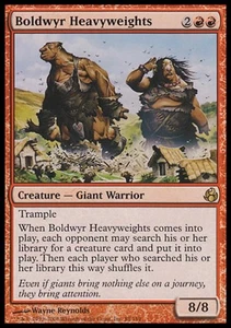 Boldwyr Heavyweights - Light Play MTG Morningtide - Picture 1 of 1