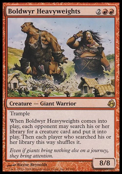 Boldwyr Heavyweights - Light Play MTG Morningtide - Image 1 of 1