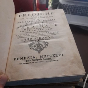 prediche dette nel palazzo apostolico fra francesco maria casini 3 volumi 317 - Picture 1 of 7