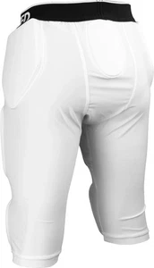 Sports Unlimited Omaha Adult 7 Pad Integrated Football Girdle Small White New - Picture 1 of 3