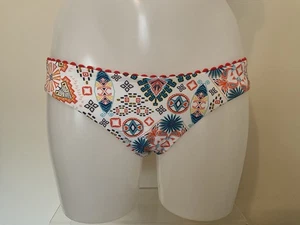 Traje de baño Piha by Moontide Vintage Pantalón Carnaval Multi Breve Talla 14 Parte inferior Nuevo con etiquetas - Imagen 1 de 9