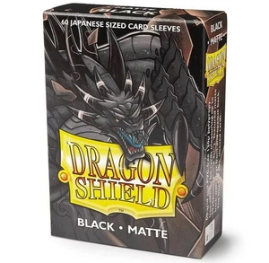 Funda protectora de dragón con estuche negro mate japonés - Paquetes de 10 x 60 ct - Imagen 1 de 1