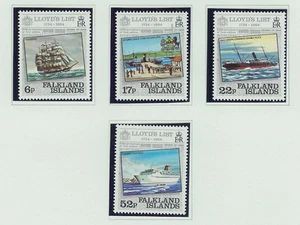 FALKLAND ISLANDS SG484-487-LLOYDS LIST-MNH - Picture 1 of 1