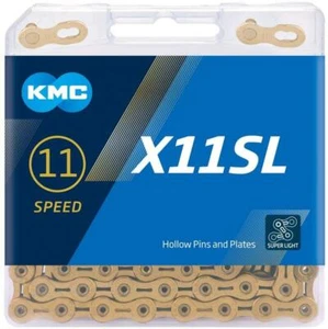Neu KMC X11 SL X11SL Kette 118 Glied mit fehlendem Glied Gold Radfahren Fahrrad Straße mt - Bild 1 von 1