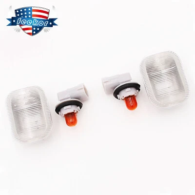 Par de luces de marcadores laterales transparentes 81730-02040 aptas para Toyota Supra Celica MR2 JZA80 Foto 1 de 4
