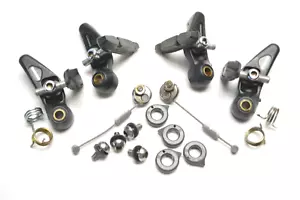 SHIMANO DEORE DX BICYCLE BLACK FRONT AND REAR CANTILEVER BRAKES SET BR-M650 - Picture 1 of 8