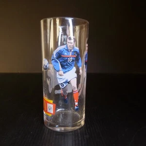 N9133 Verre Coca-Cola Equipe France Football 98 Zidane Barthez Lizarazu McDonald - Picture 1 of 12
