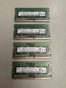 16GB (4x4GB) SK Hynix PC4-2666V DDR4 2666MHz Laptop RAM HMA851S6CJR6N-VK - Picture 1 of 2