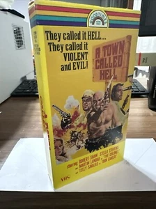 A TOWN CALLED HELL VHS Good Times Home Video Robert Shaw Telly Savalas - Picture 1 of 2