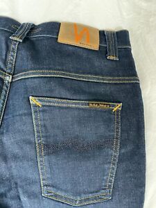 Nudie Jeans -- Men's Thin Finn 32x34 Dry Tight Broken
