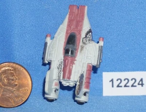 Star Wars Micro Machines A-WING STARFIGHTER BATTLE DAMAGED #2 - Picture 1 of 1