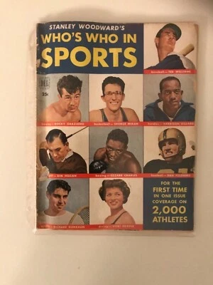 Stanley Woodward's Whos Who In Sports #1 1950 Ted Williams Rocky Graziano  - Image 1 of 2